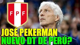 FPF SE HABRÍA REUNIDO CON PÉKERMAN PARA QUE SEA EL NUEVO ENTRENADOR DE LA SELECCION PERUANA [upl. by Luca]