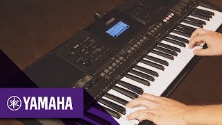 Yamaha PSRE463 Digital Keyboard Overview Yamaha Music [upl. by Haiasi]