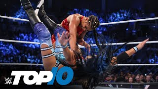 Top 10 Friday Night SmackDown moments WWE Top 10 Feb 9 2024 [upl. by Purington]