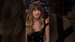 Love amp Thrills 💍dakotajohnson dakota jimmyfallon jimmykimmel craigferguson [upl. by Nalloh]