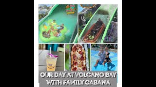 Family Cabana 1 at Volcano Bay Universal Orlando Resort Tips and Tricks and whats included [upl. by Tiat]