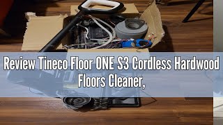 Review Tineco Floor ONE S3 Cordless Hardwood Floors Cleaner Lightweight Wet Dry Vacuum Cleaners for [upl. by Thapa]