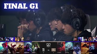 T1 vs DRX  Game 1  Grand Finals LoL Worlds 2022  DRX vs T1  G1 full game [upl. by Leva903]