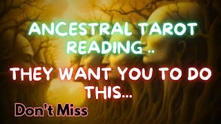 Messages from your Ancestors  Guidance from Ancestors  Timeless Tarot Reading  Angel Guidance [upl. by Yvor]