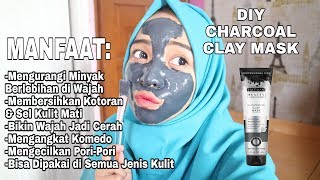 BIKIN CHARCOAL CLAY MASK SENDIRI ala FREEMAN  Yuny Isnaini [upl. by Jurdi124]