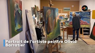 Portrait de lartiste peintre Olivia Barratier [upl. by Annamarie780]