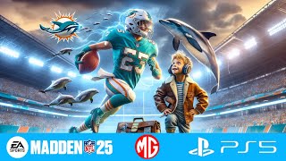 Dolphins vs Patriots EPIC Madden NFL Showdown PS5 Gameplay  MUNDOGAMERBRASIL [upl. by Aliuqahs686]