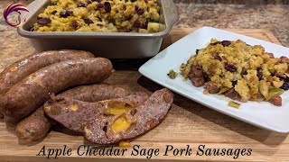 How to Make Apple Cheddar Sage Pork Sausages [upl. by Haleemak523]