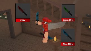 MM2 ELITE SET  ALL WINS MONTAGE Murder Mystery 2 [upl. by Meekahs]