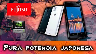 Retro Review  Fujitsu F02 Arrows X  Mi primer movil android Japones [upl. by Eilla]