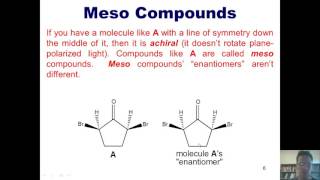 Chapter 5 – Stereochemistry Part 5 of 6 [upl. by Eadwina370]