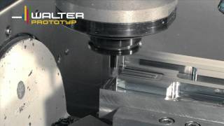 Walter Prototyp Milling Conefit Spade solid carbide exchangeable heads Fräsen Wechselkopffräser [upl. by Eirellav765]