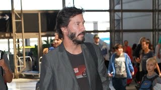 Keanu Reeves Takes Tons Of Photos For Fans On His 51st Birthday [upl. by Hillery]