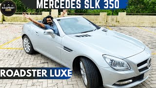 Mercedes SLK 350  The Sky is the Limit  Roadster Review [upl. by Irtimd]