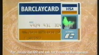 Barclaycard advert with Alan Whicker  31st January 1990 British television commercial [upl. by Rupert]