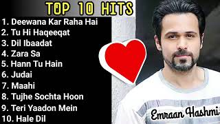 Emraan Hashmi romantic songs🎵Hindi bollywood romantic songs Best of Emraan Hashmi Top hits rewrite [upl. by Idnal31]