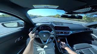 2021 BMW 330I XDRIVE DAYTIME POV 4k 60fps bmw 330i [upl. by Quenby]