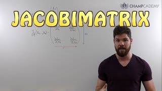 Jacobimatrix  Funktionalmatrix  Ableitungsmatrix  Beispiele  Anwendung [upl. by Gleason38]