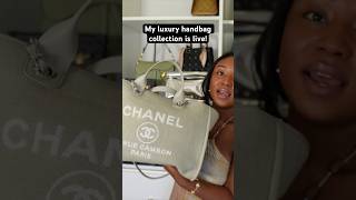 Loving this Chanel tote from my handbag haul chanel handbags luxurybag designerbags [upl. by Russel227]