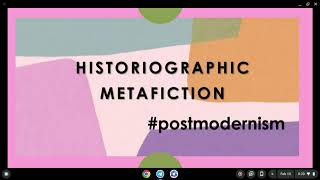 Historiographic Metafiction  Postmodernism criticalstudies keralauniversity [upl. by Annaiuq517]