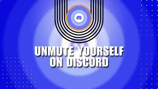 ❤️ TECH How to Unmute Yourself on Discord  FIX Problem [upl. by Kreager390]