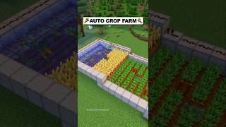 Minecraft Crop Farm minecraft shorts [upl. by Aevin]