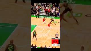 Raptors vs Celtics  Last 15 seconds in overtime [upl. by Apple]