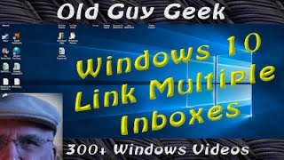 Windows 10 Tip  Link Multiple Inboxes in the Mail App [upl. by Atinihs395]