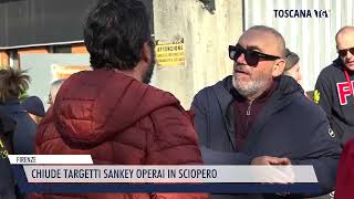 20241108 FIRENZE  CHIUDE TARGETTI SANKEY OPERAI IN SCIOPERO [upl. by Trescott877]