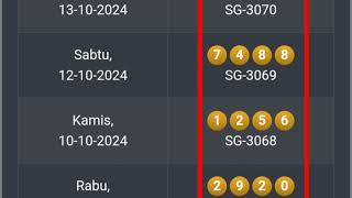 HASIL KELUARAN TOGEL SINGAPURA SGP HARI INI SABTU 19 OKTOBER 2024 [upl. by Asiek]