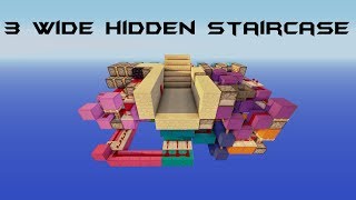 3 Wide Hidden Staircase Flush [upl. by Yvehc123]