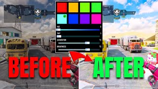 How to Adjust Colours in COD Mobile SEE OPPONENTS EASIER [upl. by Pry]