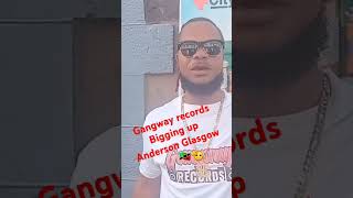 Gangway records shows respect to Anderson Glasgow media 869 skn blogger [upl. by Hakilam]