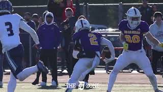 De La Salle 2025 QB Sante Gasperoni and 2026 CBWR Damion King IV connect for a very nice TD in Semi [upl. by Hanikehs732]