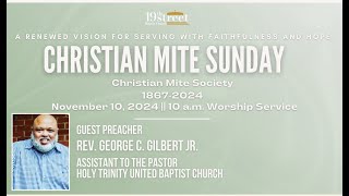 Nineteenth Street Baptist Church  Sunday Service  November 10 2024 [upl. by Aillimac]