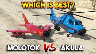 GTA 5 ONLINE  MOLOTOK VS AKULA WHICH IS BEST [upl. by Piscatelli]