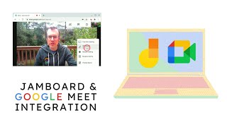 ¿Cómo compartir una pizarra virtual jamboard en Google Meet  Curso de Google Meet [upl. by Jeana]