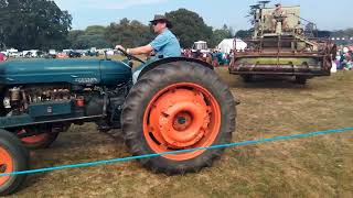 Henham steam rally  2024Vintage tractors parade part 2 [upl. by Sirapal453]