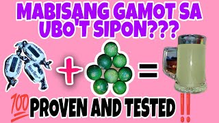 MABISANG GAMOT PARA SA UBOT SIPON  HOME REMEDY  REMELYN CAUILAN [upl. by Ilesara]