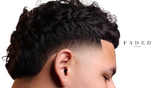 Taper fade Mullet Barber tutorial [upl. by Nnylatsyrc]