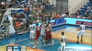 Andrei Kirilenko highlights  Russia vs Israel Aug 24 2011 [upl. by Siurtemed]