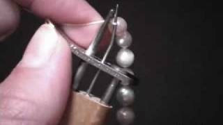 How to Use EZ Knotter Bead And Pearl Knotting Tool [upl. by Anitsyrhc944]