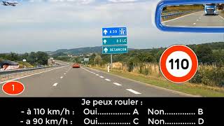 Code de la route 💯 2024 💥 CodeDeLaRouteEnFrance 🇫🇷 Sérié 9 Q 01 à 40 Panneaux de signalisation [upl. by Nussbaum]