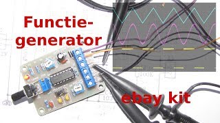 Functiegenerator bouwen ebay kit [upl. by Buderus451]