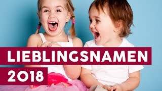 Das waren die beliebtesten Vornamen 2018  MOMLIFE [upl. by Suiratnauq]