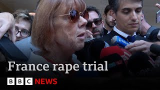 Woman describes horror of learning husband drugged her so dozens of men could rape her  BBC News [upl. by Ruffina]