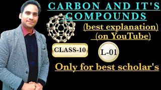 CARBON AND ITS COMPOUND CLASS 10 PART 1 [upl. by Acemaj]