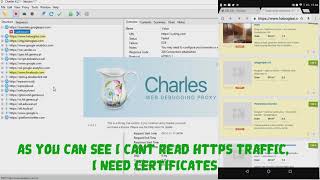 Charles Proxy on Android  HTTP and SSLHTTPS traffic [upl. by Aracaj]