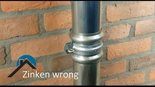 Zinken wrong monteren [upl. by Evslin]