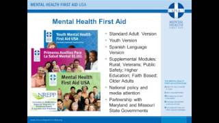 Mental Health First Aid Building Safety and Reducing Stigma [upl. by Thorlay812]